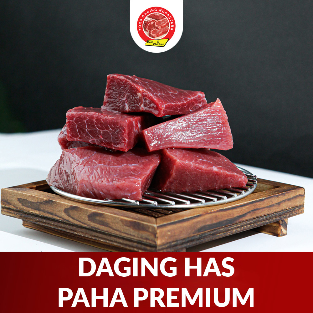 

DAGING SEGAR HAS PAHA SAPI PREMIUM | Rendang / Dendeng / Semur | Premium Fresh Beef 1 kg