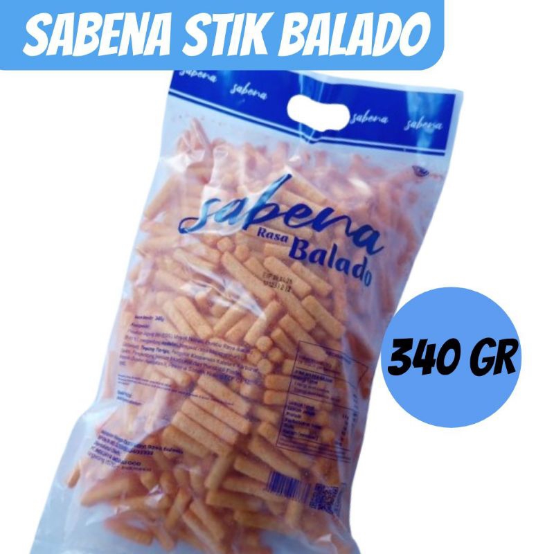 

Sabena Stik rasa Balado 340 gram/bag