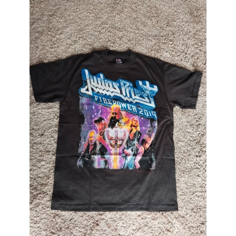 Kaos bootleg thailand original rock band T-shirt "Judas Priest".