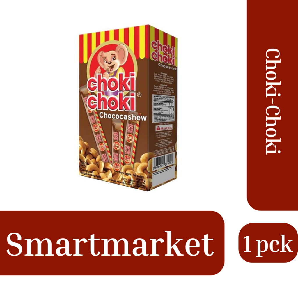 

Choki-Choki Coklat Cashew I Kemasan 1 pack I 100% Original