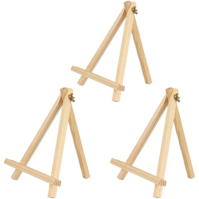 

easel kayu portable,easel kayu unik dengan desain klasik. untuk menopang kanvas,memajang photo, dll dengan ukuran 30x20