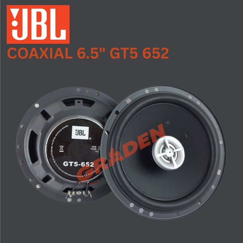 SPEAKER MOBIL COAXIAL GT5-652 6.5INCH / SPEAKER COAXIAL MURAH