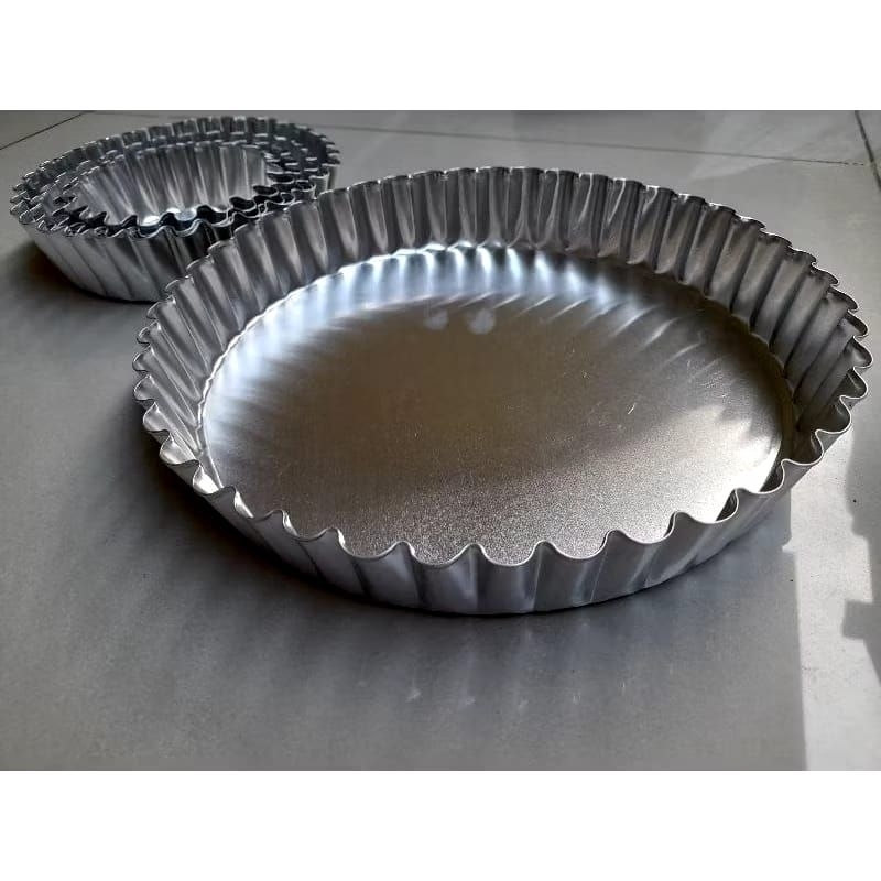 cetakan pie susu 20cm/cetakan tart susu alum/cetakan kue tart susu buah/cetakan kue promo