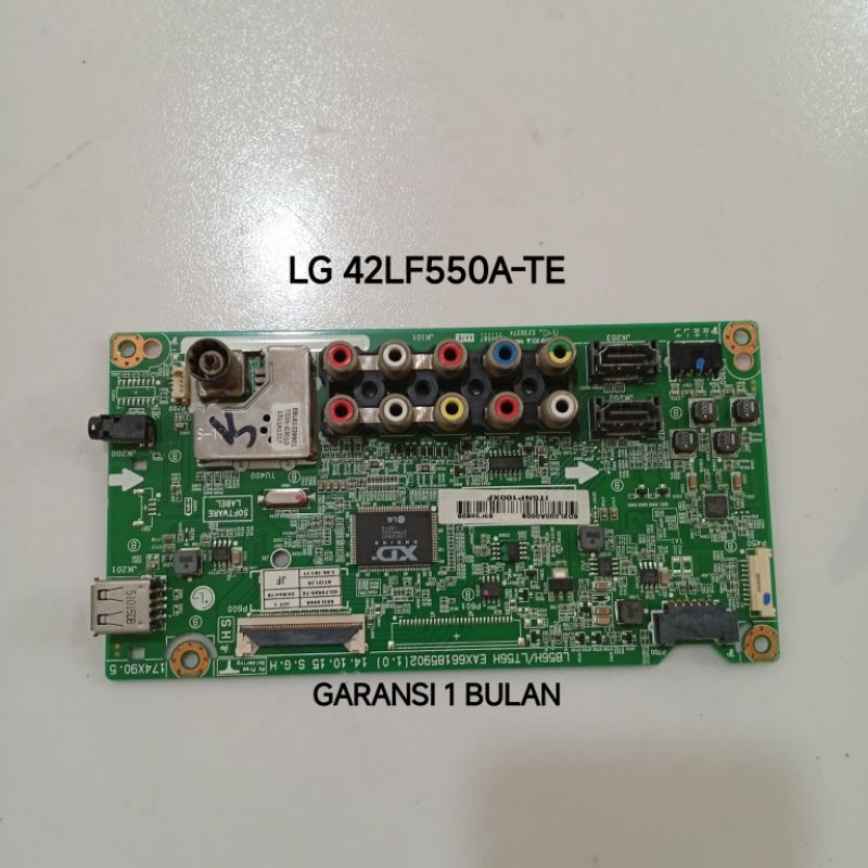 MB TV LG 42LF550A-TE MAINBOARD MESIN TV LED LG 42LF550A-TE