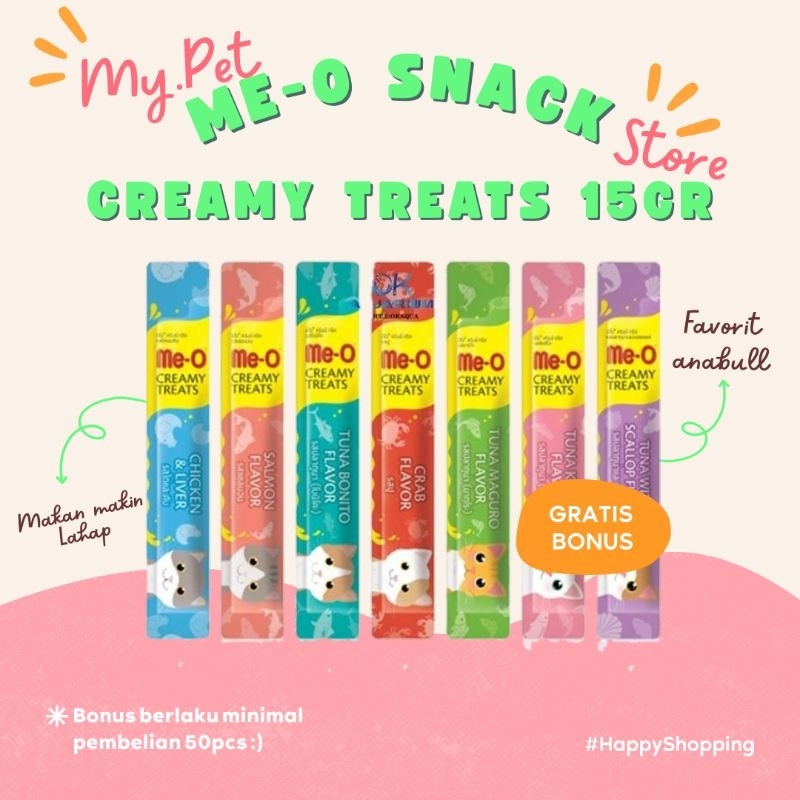 

Navi_Lezatoz [Termuraahhh] Me-O Creamy Treats 15Gr (Reject/Retur) Baca Ket Deskripsi