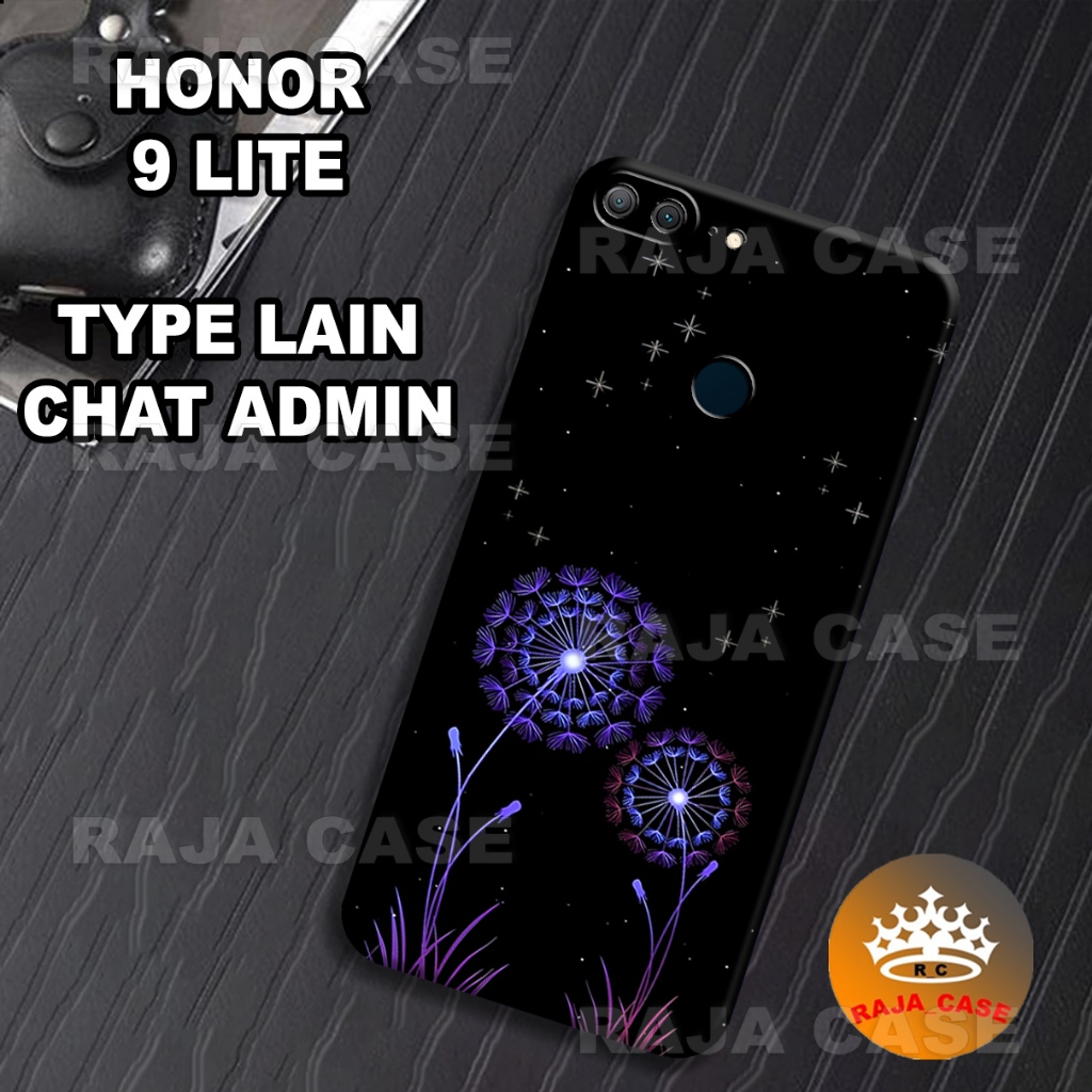 Rc39/Softase karet HONOR 9 LITE - Motif BUNGA - Case HONOR 9 LITE - Casing - Silikon HONOR 9 LITE ca