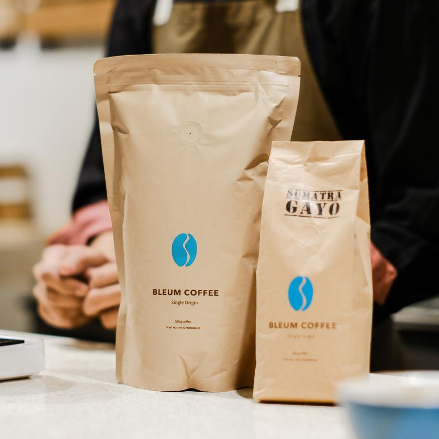 

Coffee Arabica 500 gram Beans Sidikalang Single Origin Biji Kopi Bleum Coffee Medium To Dark