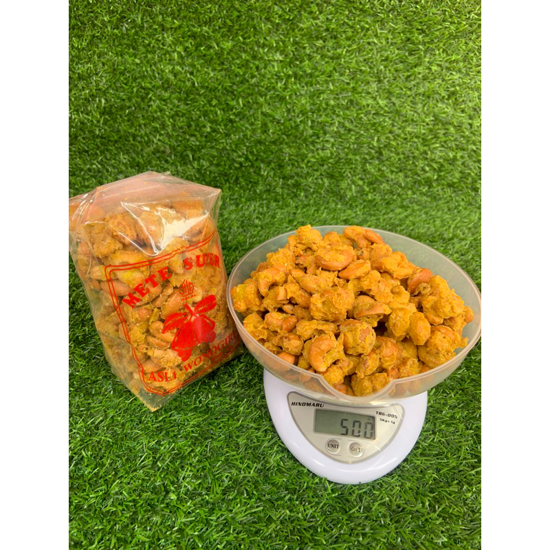 

kacang mete kacang mede asli wonogiri varian rasa crispy kemasan 500gram