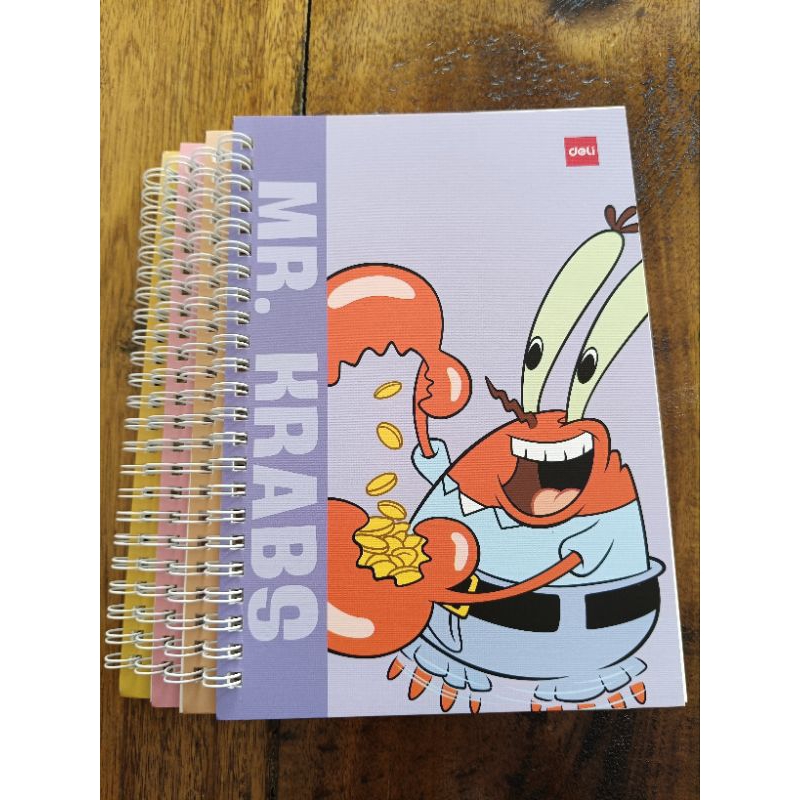 

DELI NOTEBOOK SPIRAL SPONGEBOB A5