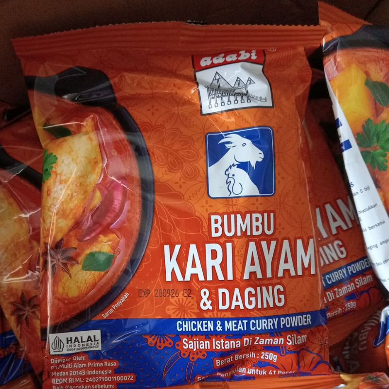 

Adabi kari 250 gram exp2026