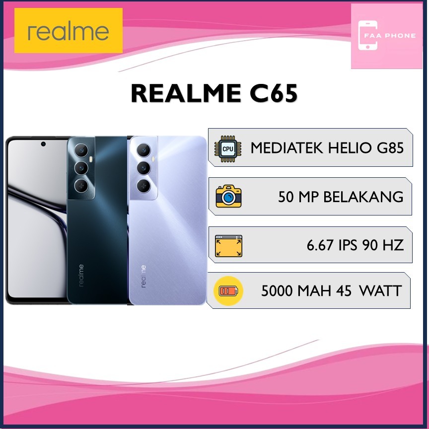 REALME C65 RAM 8GB ROM 256GB