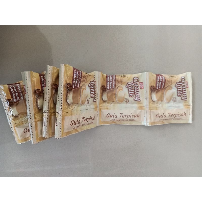 

kopi creamy latte 22gr 10pcs