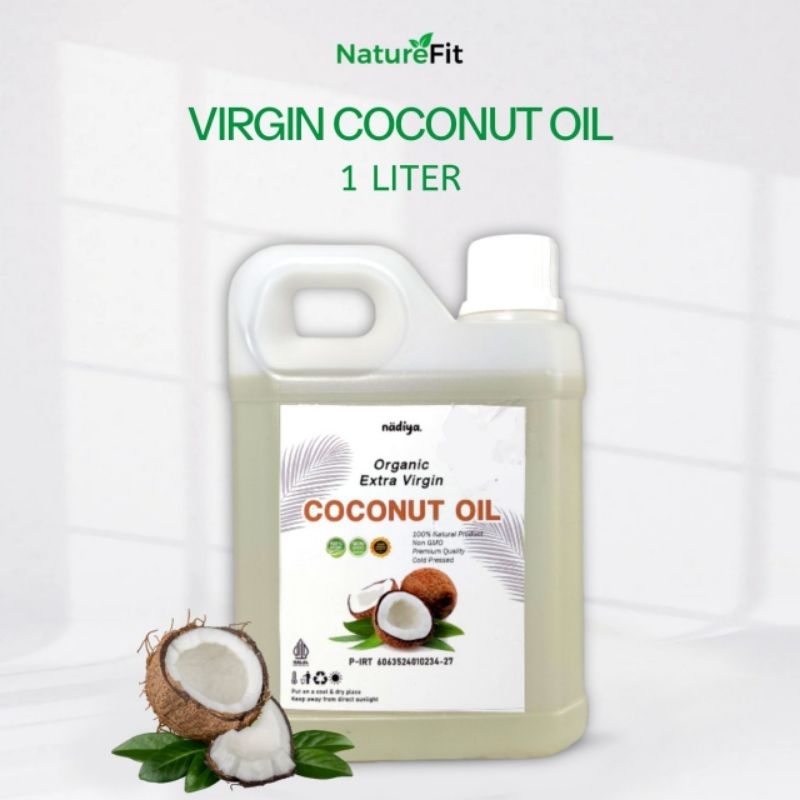 

EVCO Extra Virgin Coconut Oil 1000 ml Minyak Kelapa Murni Asli VCO Perasan Pertama Kualitas Terbaik