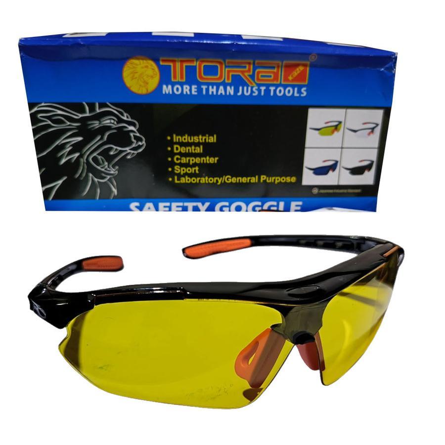TORA Kacamata Safety Warna Kuning - Safety Glasses