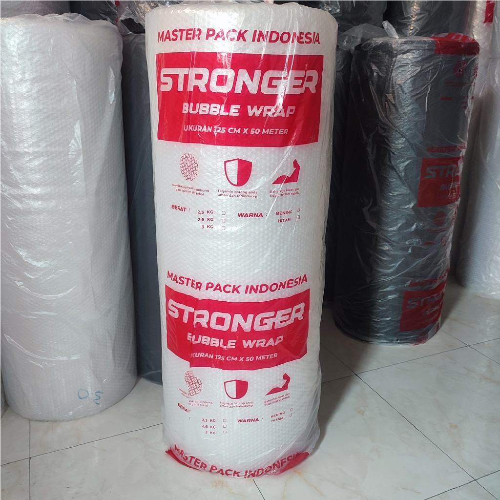 

BUBBLE WRAP MURAH TEBAL MERK MPI 3KG - BUBBLE BENING 125 CM X 50 METER