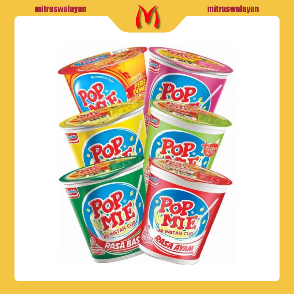 

POP MIE Mie Instan Besar | LAPER TIME | All Variant
