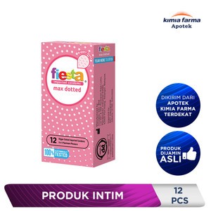 Craneyyeye (Ncs) Kondom Fiesta Max Dotted Condom Berbintil Bintil Bergerigi Aman