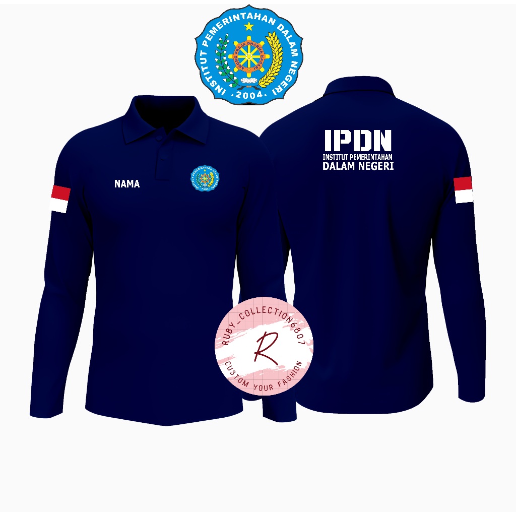 KAOS MODEEL POLO KERAH IPDN - KAOS POLO SHIRT IPDN TERBARU