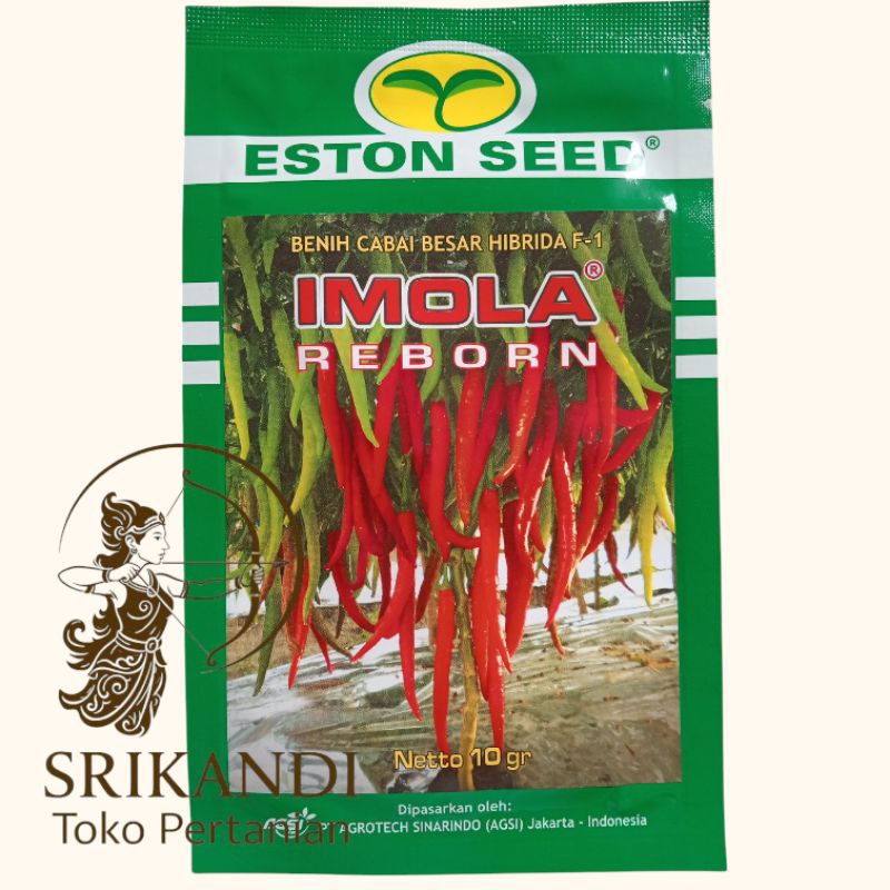Benih Cabe Imola Reborn 10gr Original Pabrik Hijau Merah Tanaman