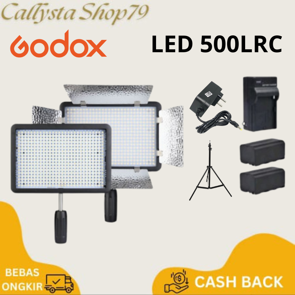 GODOX 500 LRC LAMPU CONTINUOUS VIDEO LED LIGHTING