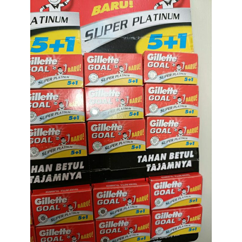 gillette goal super platinum 5-1