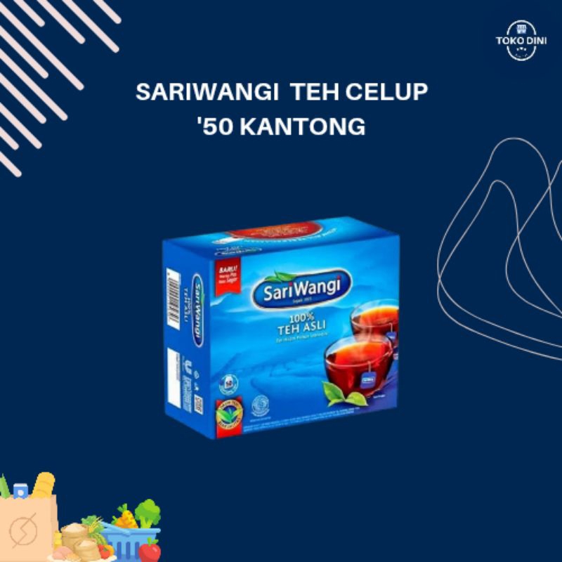 

Teh Celup Sariwangi Isi 50 kantong