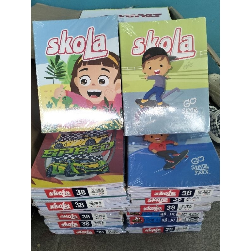 

buku tulis skola by sidu isi 38lembar
