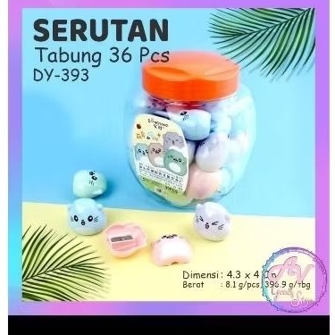 

(HARGA 1 DRUM) Serutan karakter lucu isi 36pcs / 48pcs