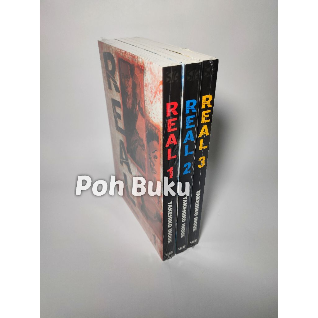 Komik Import Real Vol 1-3 by Takehiko Inoue, Viz Media