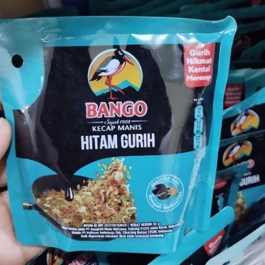 

Bango Kecap Manis Hitam Gurih 55g Citarasa Unik - Kecap Bango Sachet - Murah - Kecap Kental - COD