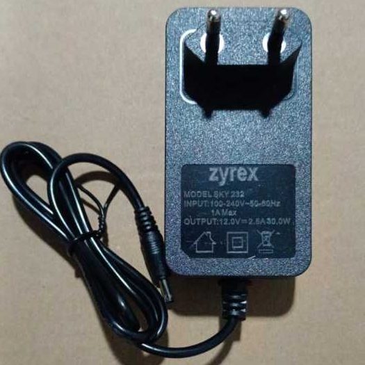 CASAN Charger Adaptor Zyrex Sky 232 mini Plus Sky 232 Xtreme Sky 360 Laptop 2 12V 2A 3.5*1.35mm 24