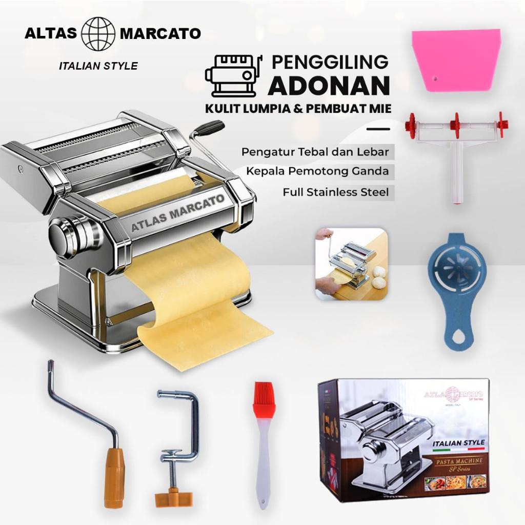 Gilingan mie pasta machine Atlas Marcato SP series model italy