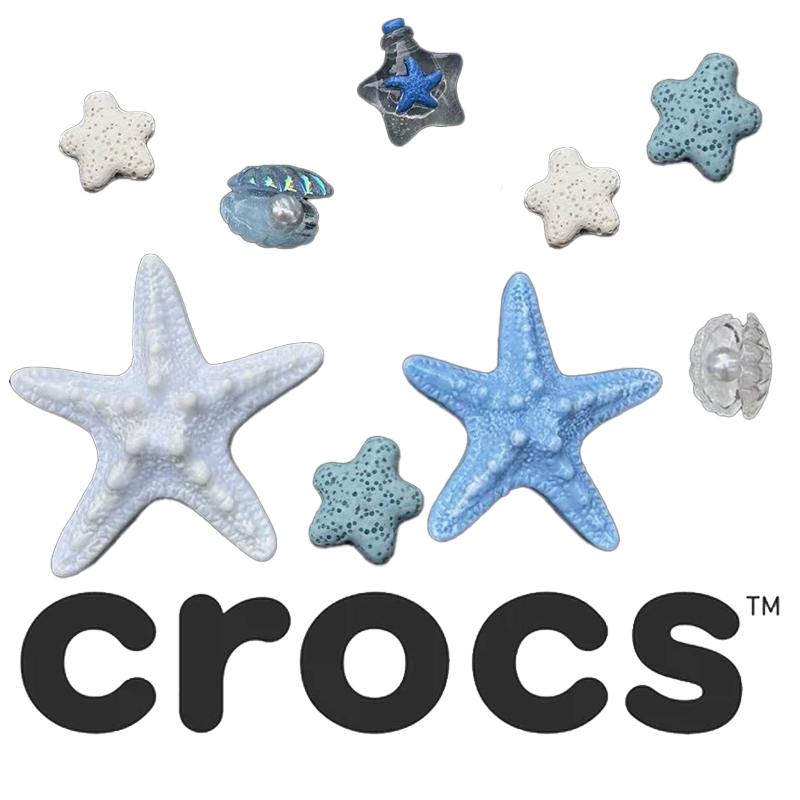 【READY】ORI Crocs Jibbitz 9pcs /Tersedia untuk wanita