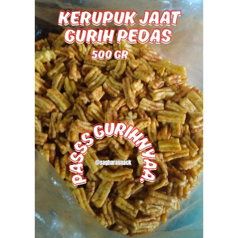 

Kerupuk Jaat Seblak Pedas 500gr