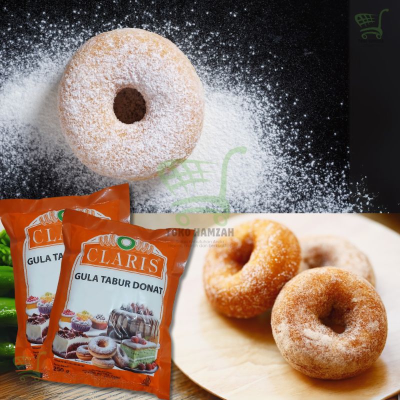 

GULA TABUR DONAT CLARIS 250gr | GULA HALUS DINGIN