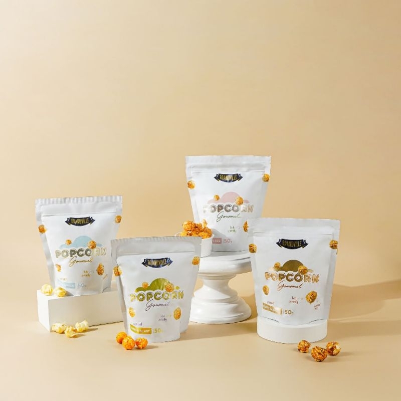 

BUY 1 GET 1 Grandville Popcorn Gourmet Cheese Blast / Dulce Caramel / Hokkaido Milk / Crunchy Floss