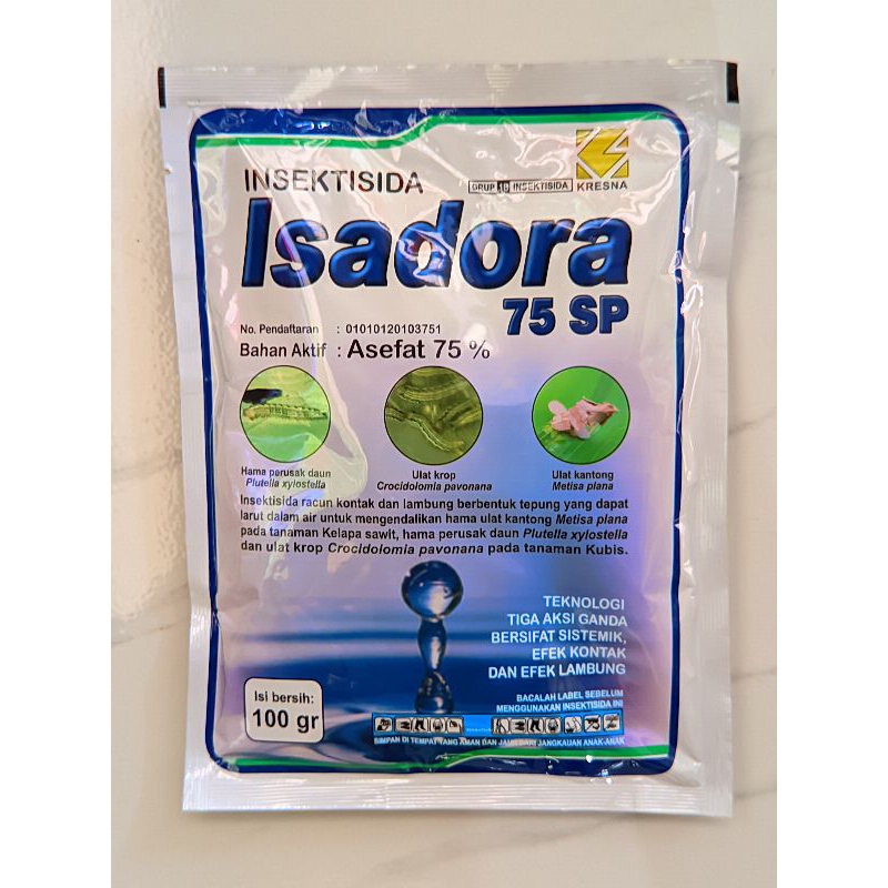 INSEKTISIDA ISADORA 75 SP 100 GRAM