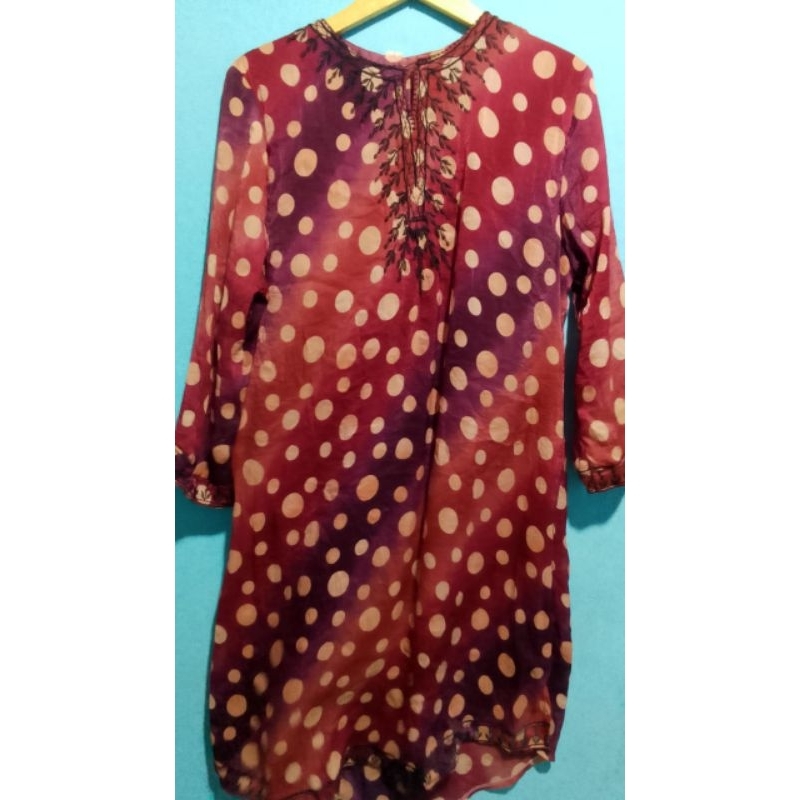 P❤️ Tunik Premium Polkadot