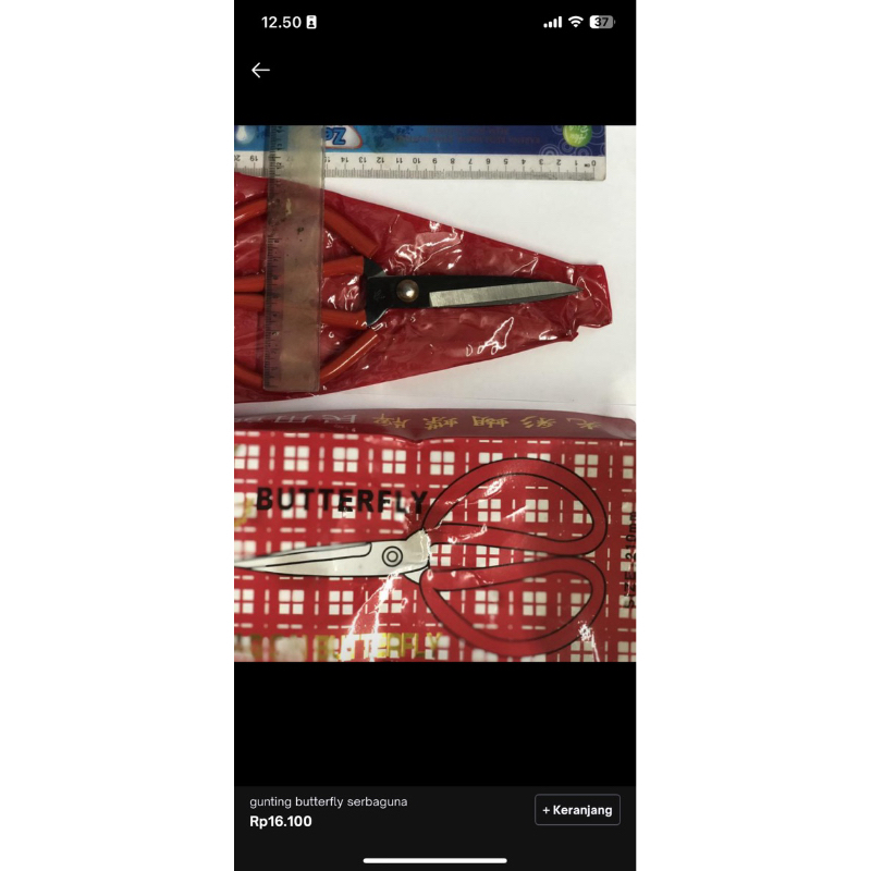 

Gunting Kodok Butterfly