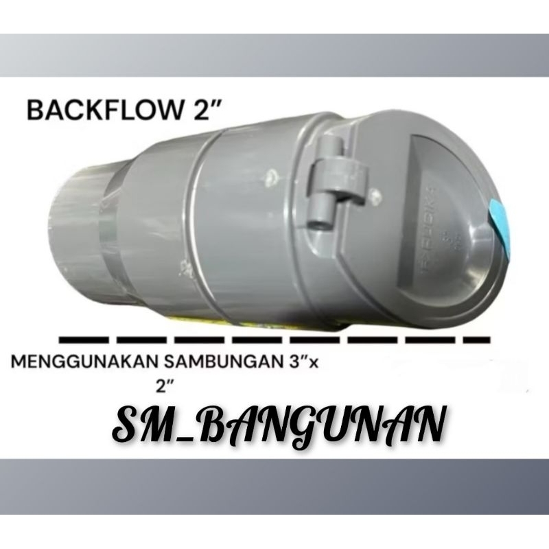 BACKFLOW 3” x 2”  PVC RUCIKA / BACKFLOW PVC RUCIKA