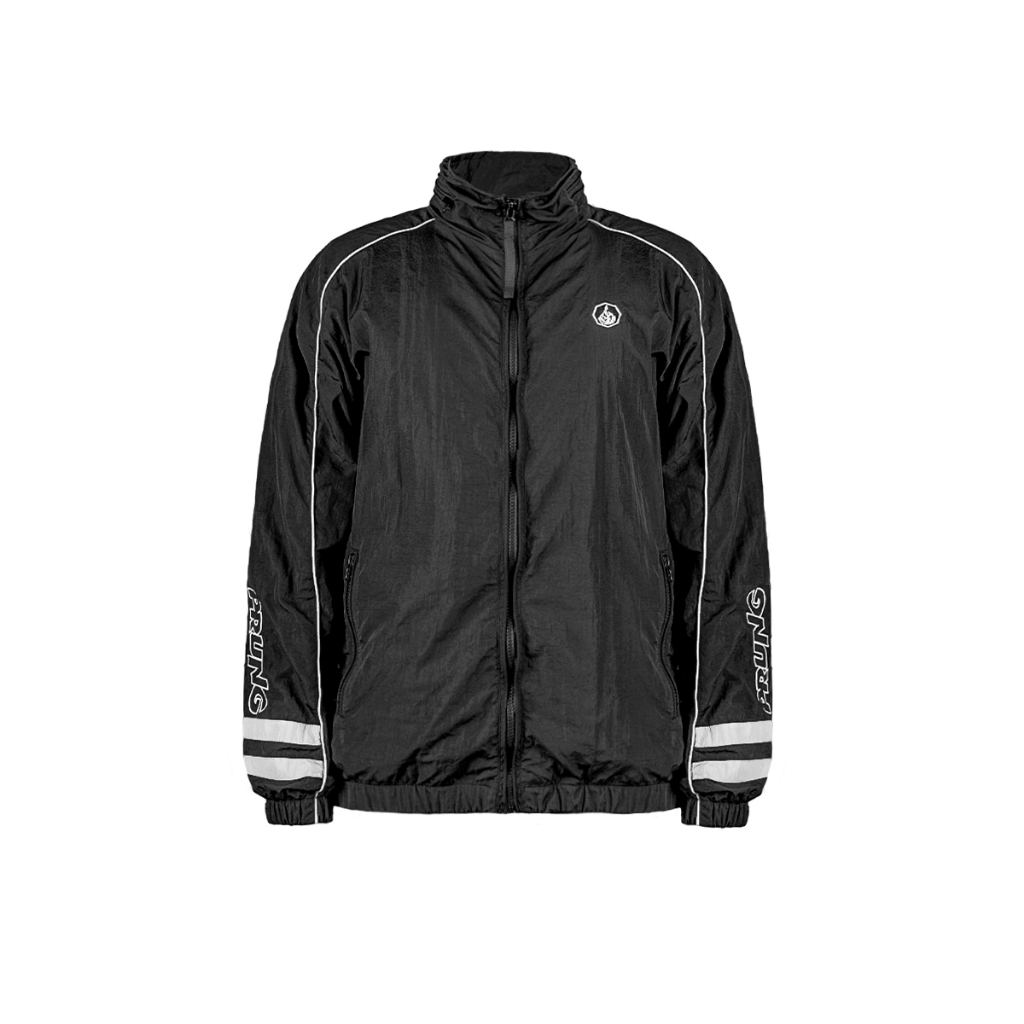 Prung Mesto WL Sport Jacket Outdoor Jaket Olah Raga Warna Hitam