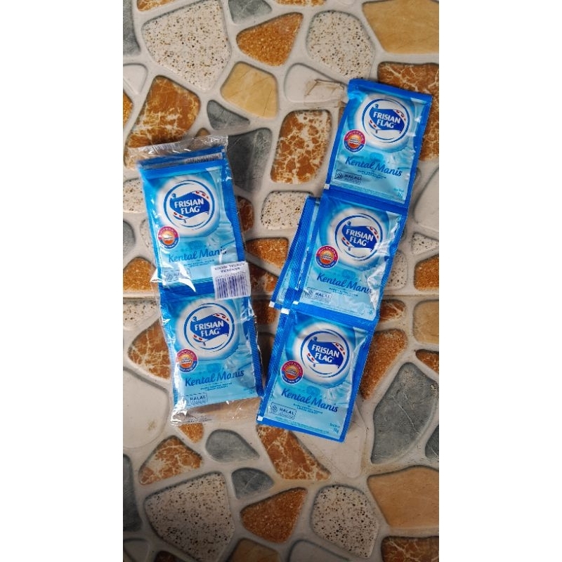 

SUSU FRISIAN FLAG KEMASAN RENTENG ISI 6 PCS - SUSU BENDERA KEMASAN SASET