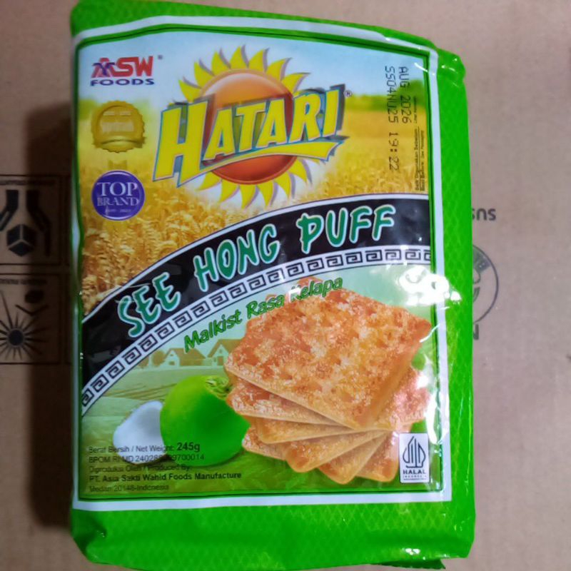 

Hatari maskist kelapa see hong puff 245gr