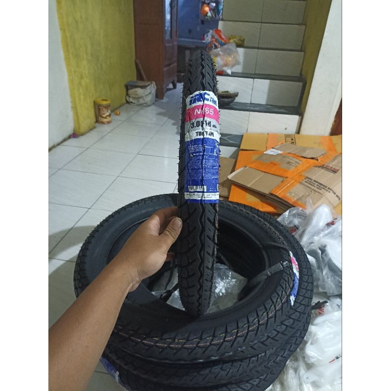 BAN LUAR RX KING IRC NR65 RING 18 UKURAN 18 X 3.00 ORIGINAL ASLI