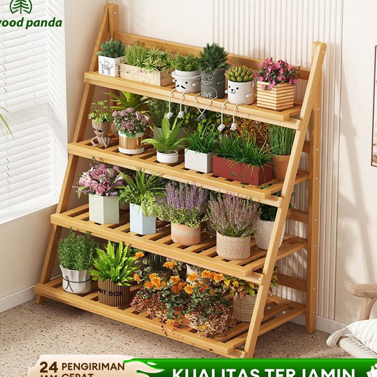 KODE X76Y Rak Bunga Rak Bunga Sudut Ruang Tamu Rak Bunga Kayu Tanaman Rak Bunga Minimalis Rak Bunga 