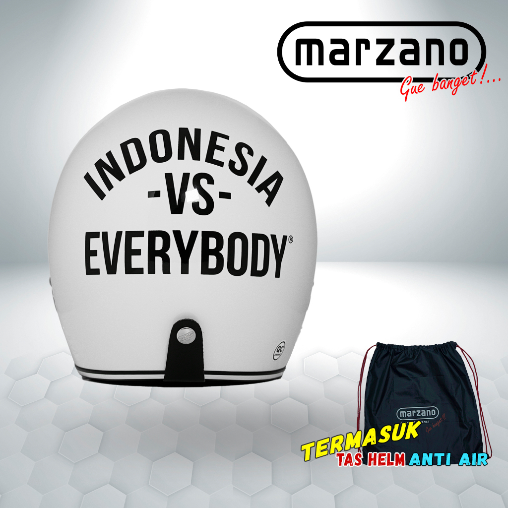 Helm Retro Bogo Marzano Ft. Urbain Colour Series