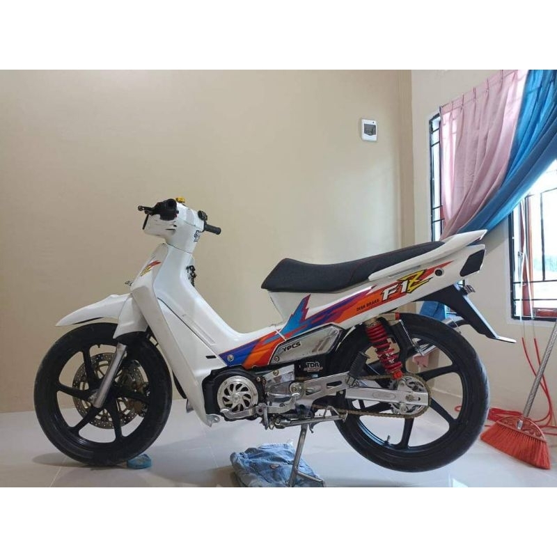 Striping F1Z Albino 1994 1995 Putih Sticker F1z 1994 1995 Albino Sticker Decal Standar Ori Yamaha F1