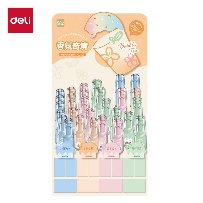 

Deli scented highlighter/penanda tulisan SK400