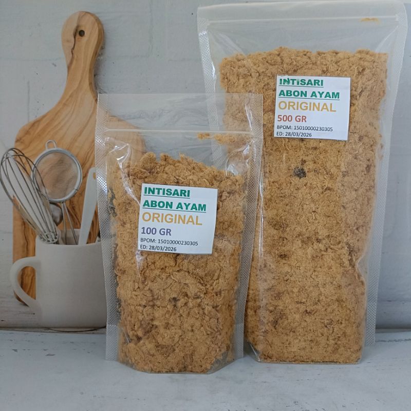 

ABON AYAM ORIGINAL REPACK ( 500GR / 100GR )