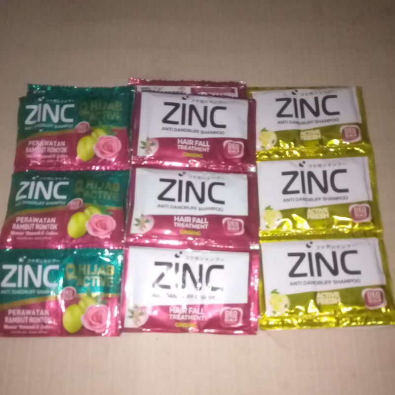 sampo zinc renteng 24pcs/sampo zinc murah/sampo zinc sachet